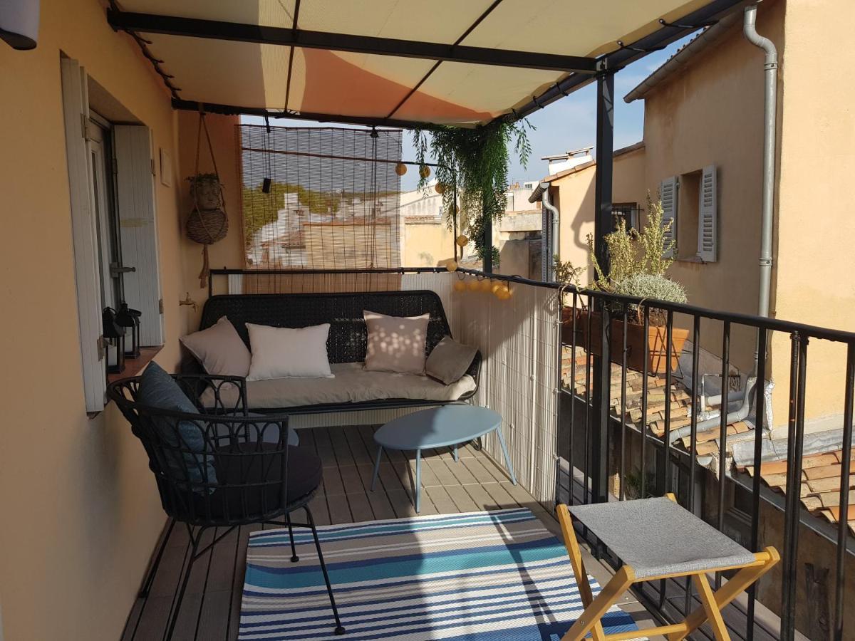 דירות אקס-אן-פרובאנס Beau Duplex Avec Terrasse - Centre Historique מראה חיצוני תמונה